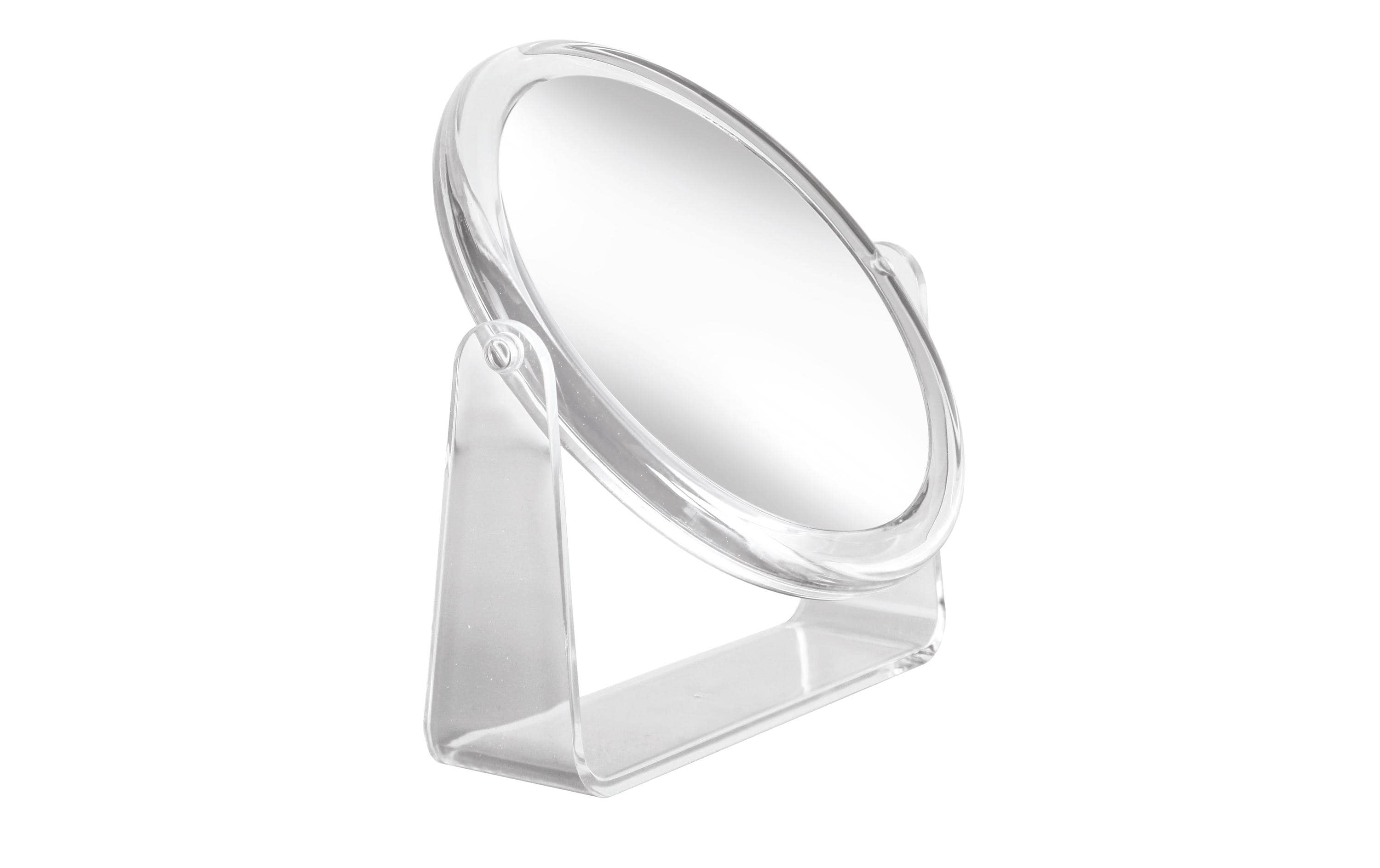 Kosmetikspiegel Clear Mirror TransparentDrehbarer Tischspiegel