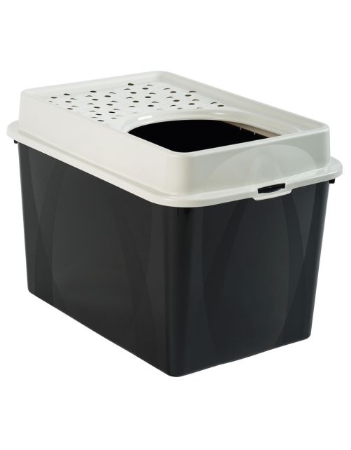 Rotho Mypet Kattenbak Met Boveningang Eco Berty 57.2 x 39.3 x 40.4 cm - Kattentoilet