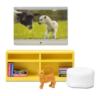 Lundby Dukkehusmøbler TV-sett