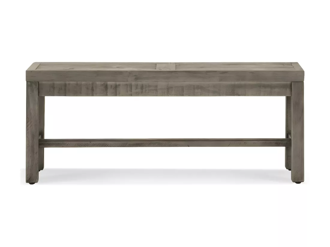 Banc 2 places Bois Marron - Sidéline Décoration d'Autrefois
