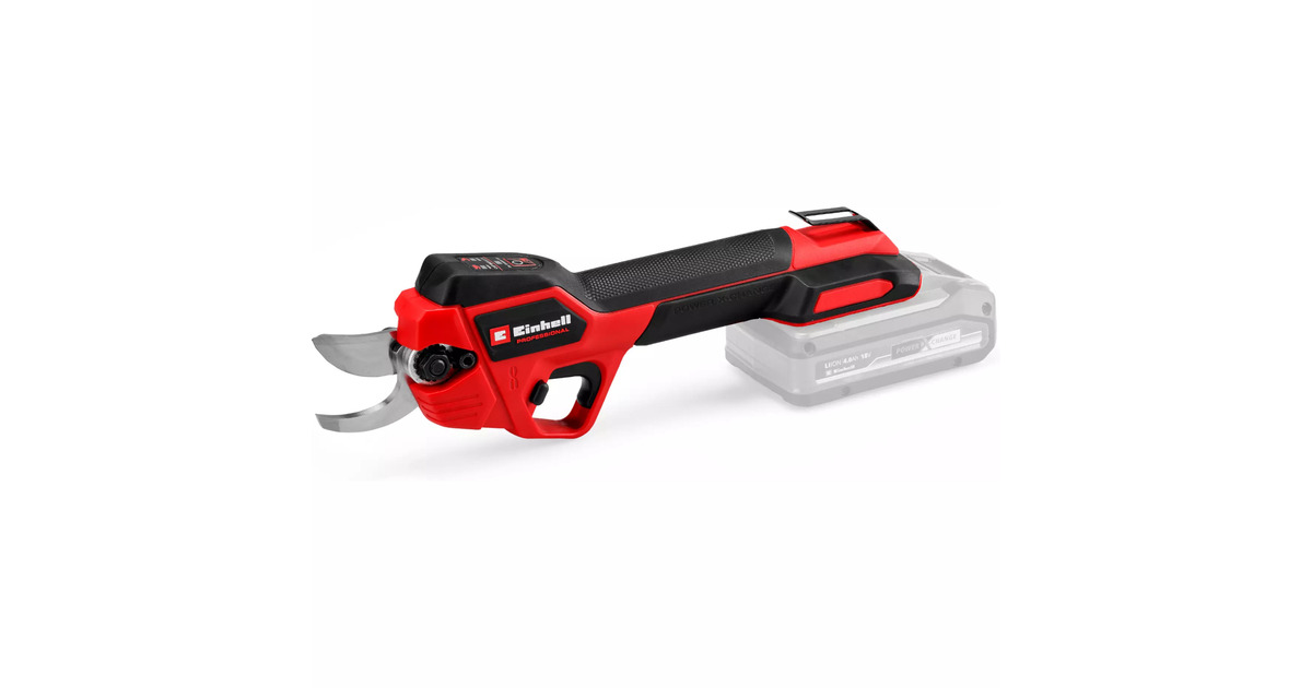 EINHELLProfessionele accusnoeischaar GP-LS 18/28 Li BL-Solo takkenschaar  (Rood/zwart, Accu en oplader niet inbegrepen, Power X-Change)