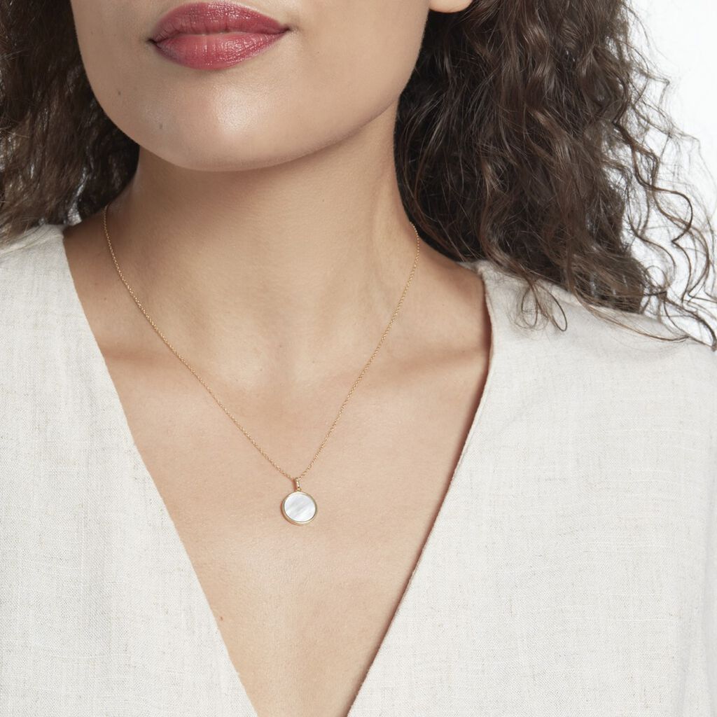 Pendentif Ultane Or Jaune Nacre