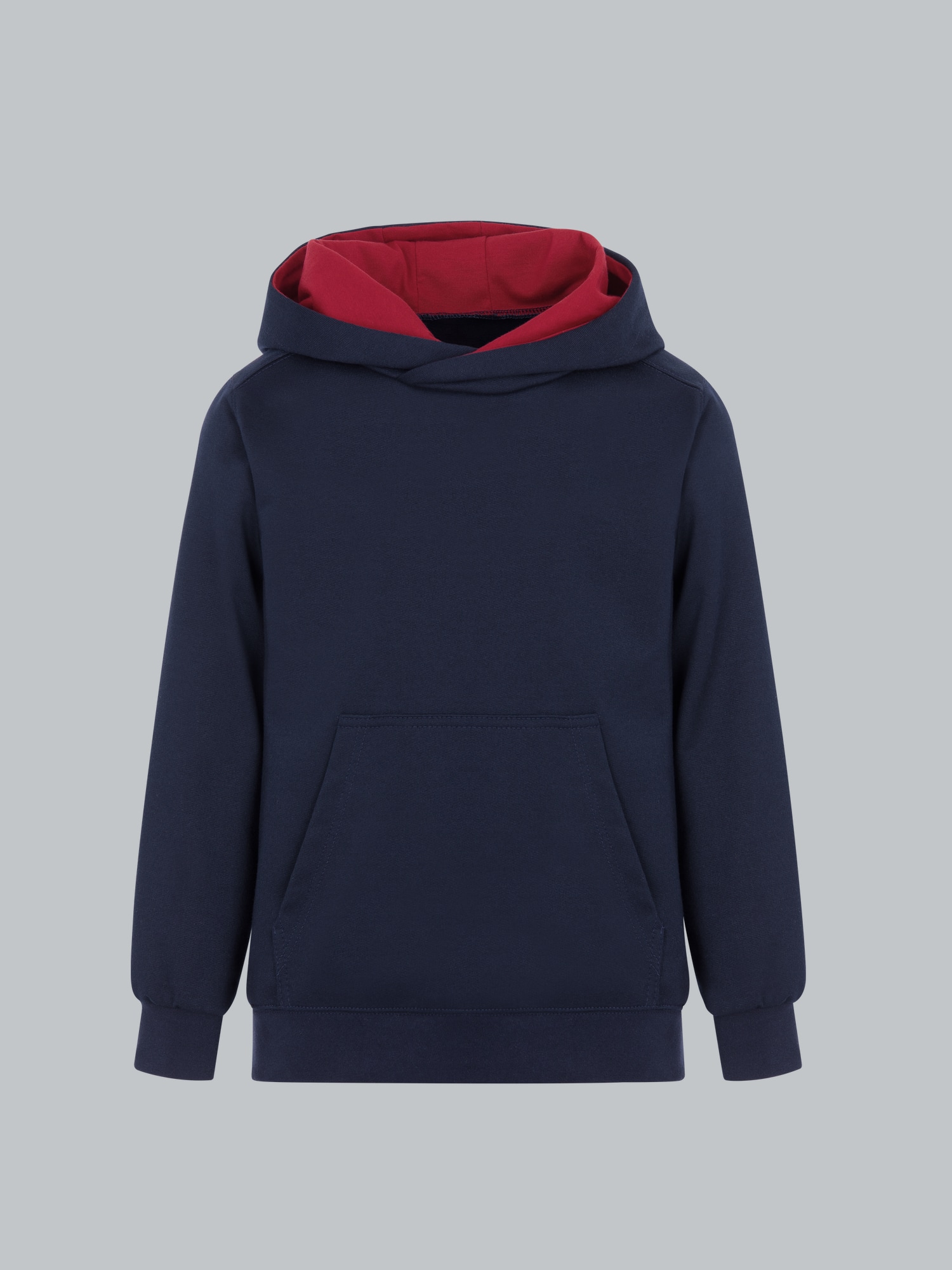Kapuzenpullover mit Kängurutasche Navy