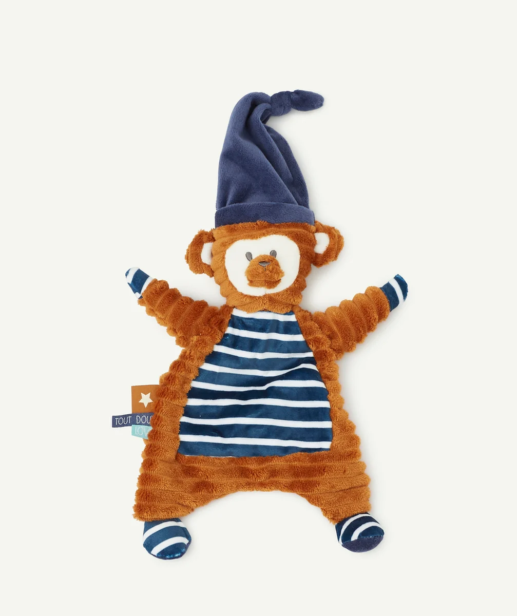 LE DOUDOU SINGE AVEC CHAPEAU TOUT DOUX