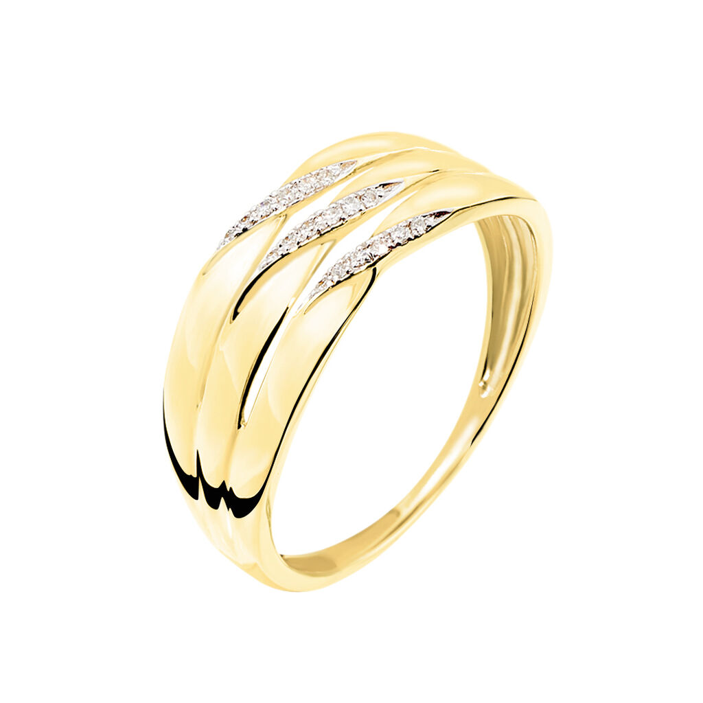 Bague Grasiella Or Jaune Diamant
