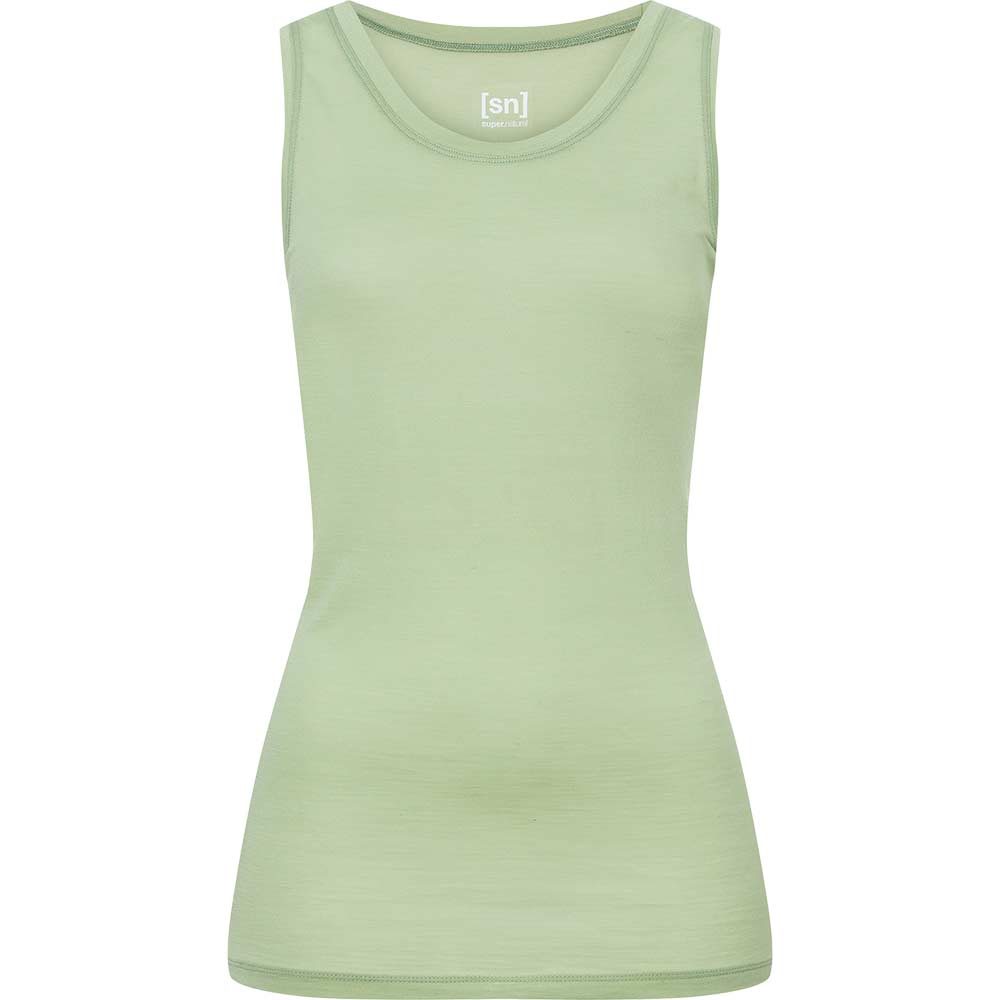 super.natural Liquid Flow Tanktop Damen celadan green