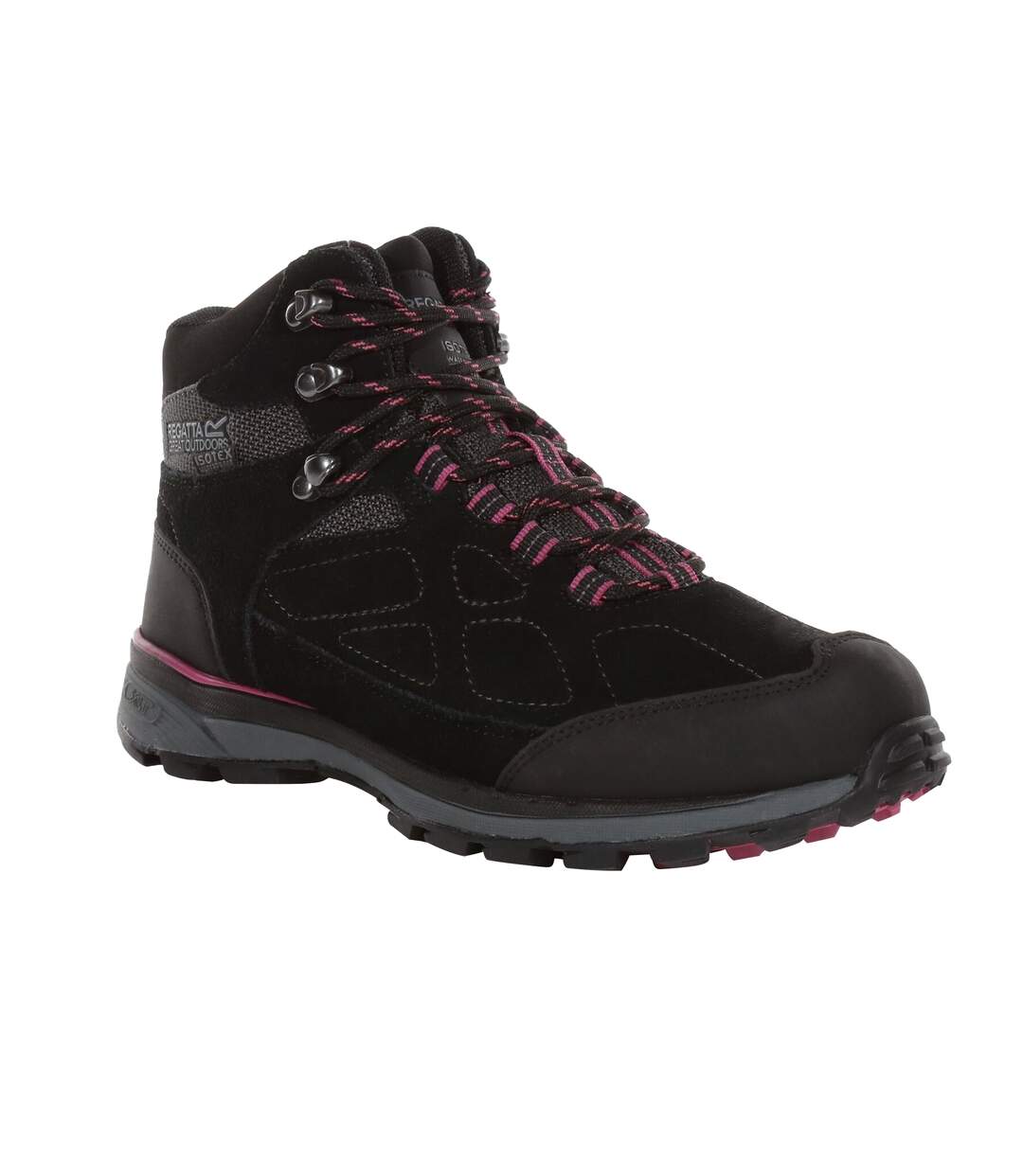 Regatta - Bottines SAMARIS - Femmes (Cendre / Violet) - UTRG3768