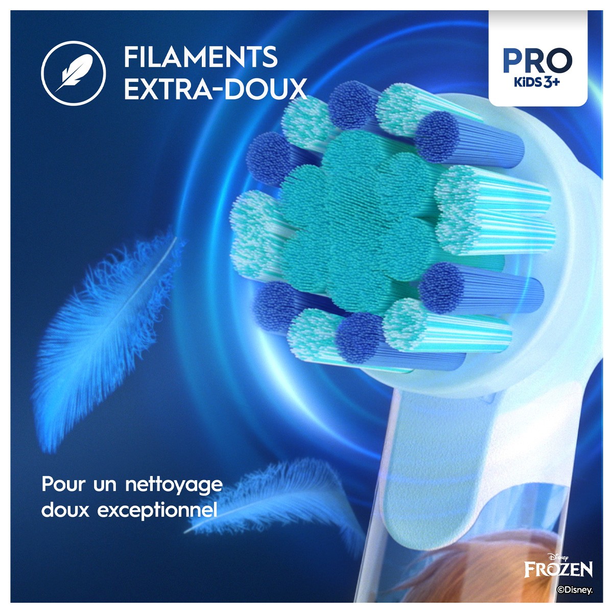 Brosse à dents électrique - Enfant - La reine des neiges