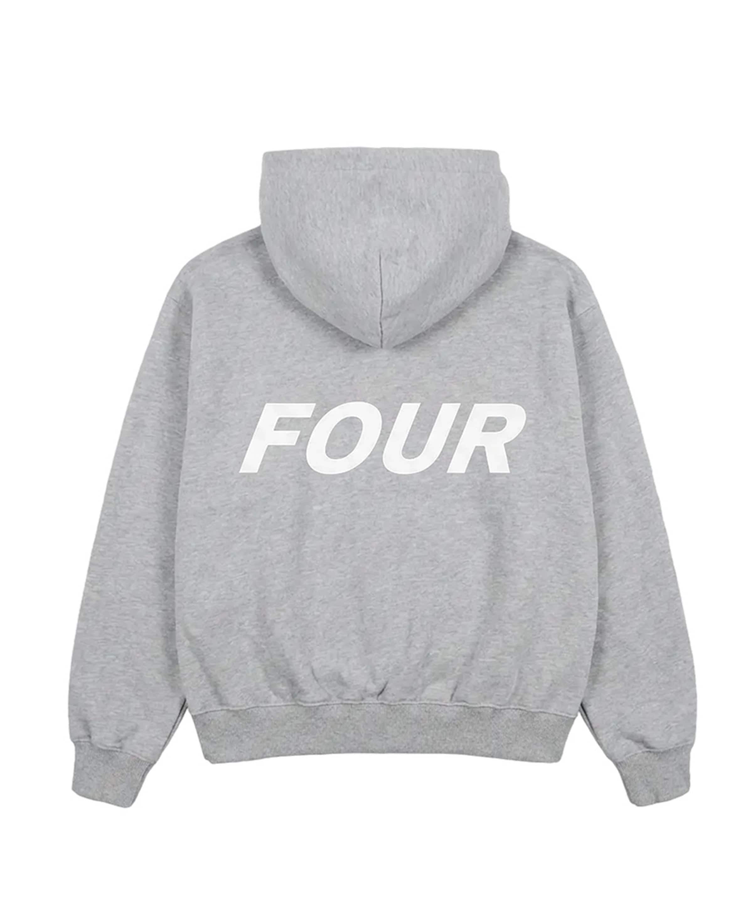 FOUR Heren vest grijs