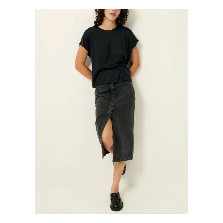 Sessùn T-shirt Niccolo | Bleu noir