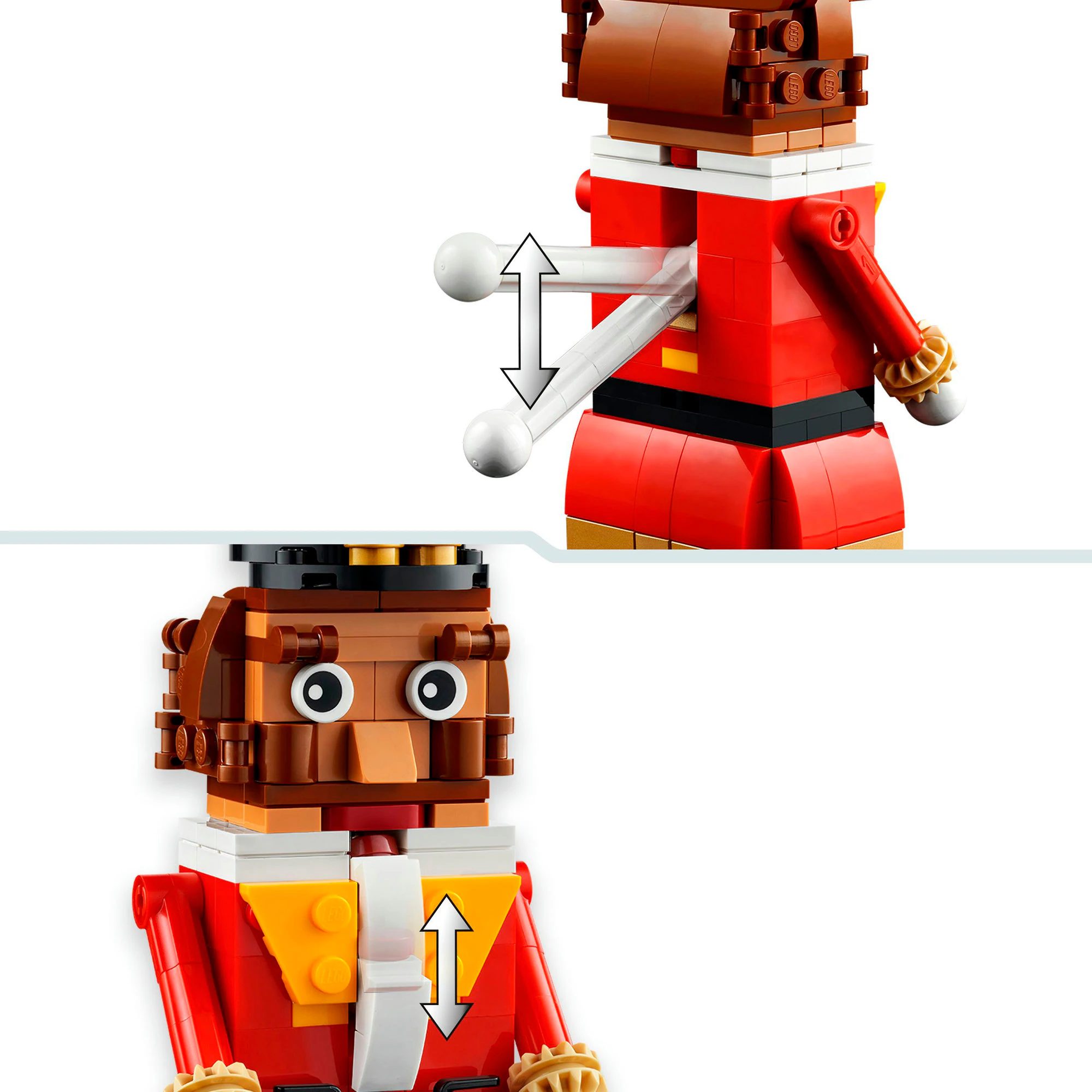 LEGO Konstruktionsspielzeug Nussknacker