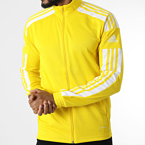 Veste Zippée A Bandes GP6465 Jaune