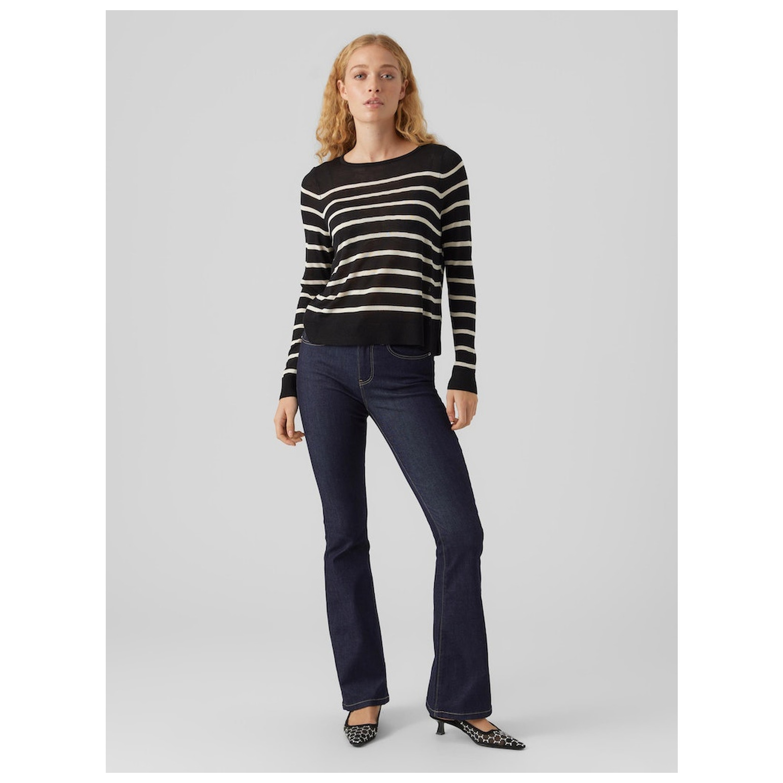 Vero Moda VMNOVA LS O-NECK PULLOVER GA