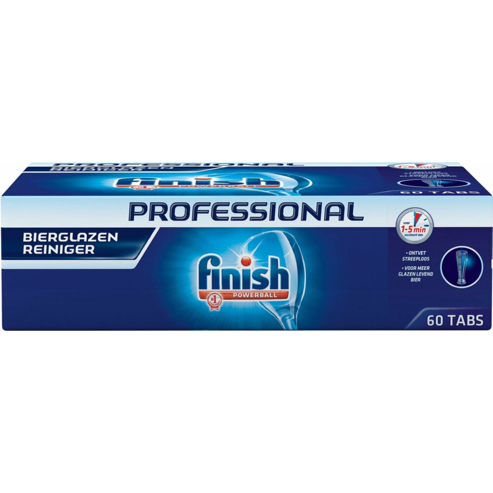 Finish Professional Bierglazenreiniger60 stuks