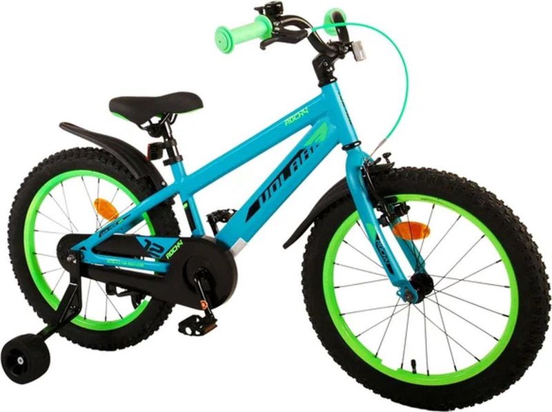 Volare - Rocky - Kinderfiets - Grijs - 18 inch
