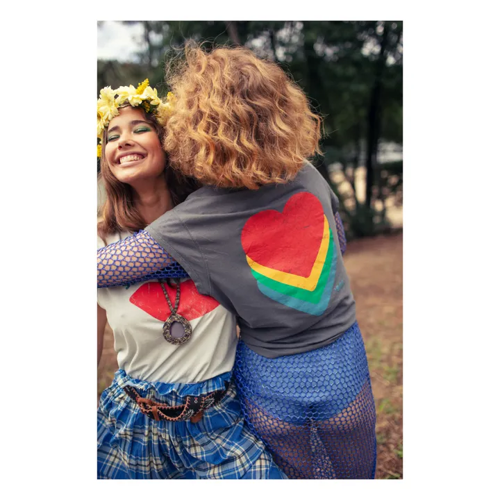Sisters Department T-shirt Marie Coton et Lin | Gris foncé