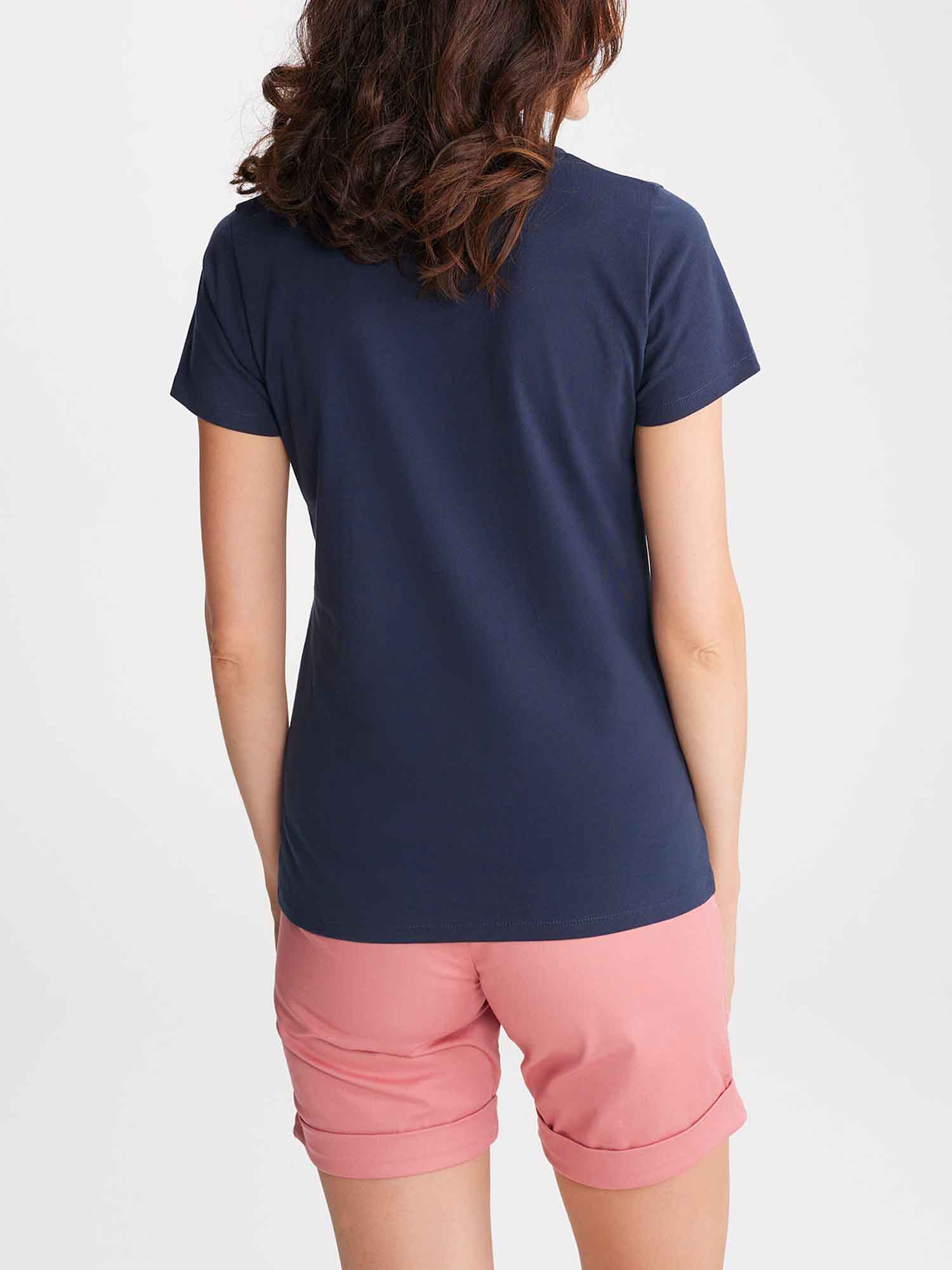 Tee Shirt Femme Coton Biologique Marine