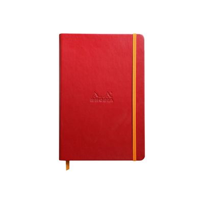 RHODIA Rhodiarama - Carnet de notes - A5 - 192 pages - ligné - coquelicot