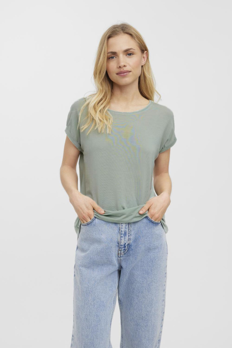Vero Moda groene dames t-shirt