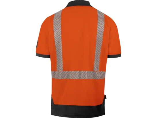 Polo de travail haute-visibilité orange fluo Würth MODYF