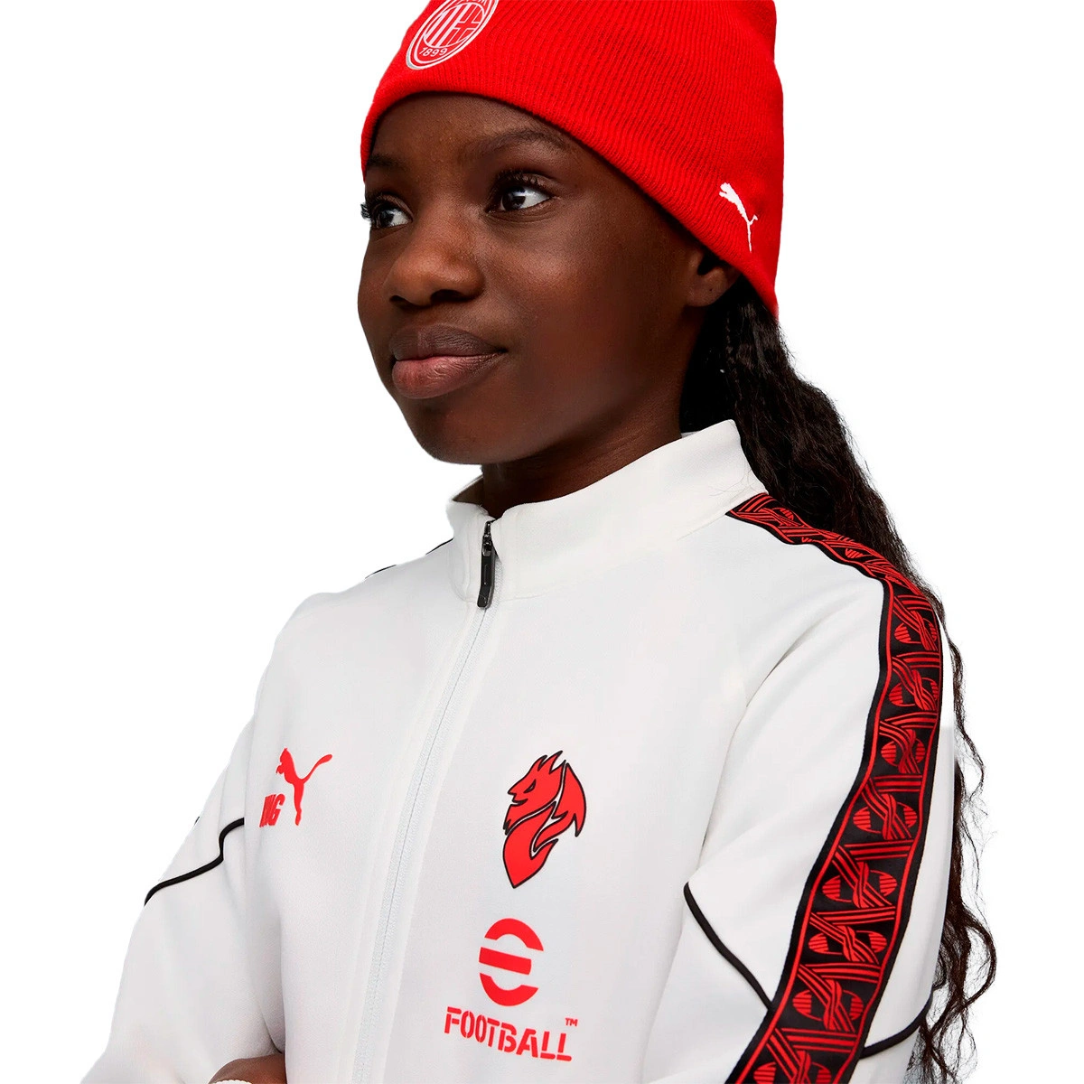 Casaco Puma AC Milan Pre-Match 2025-2026 Criança