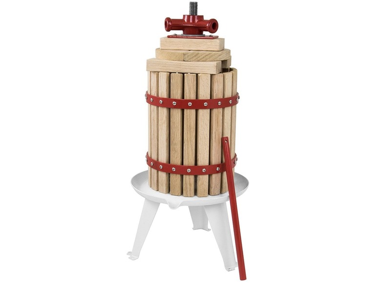 Güde fruitpers, 6, 12, 18 of 30 liter, mechanisch, met stalen spindel