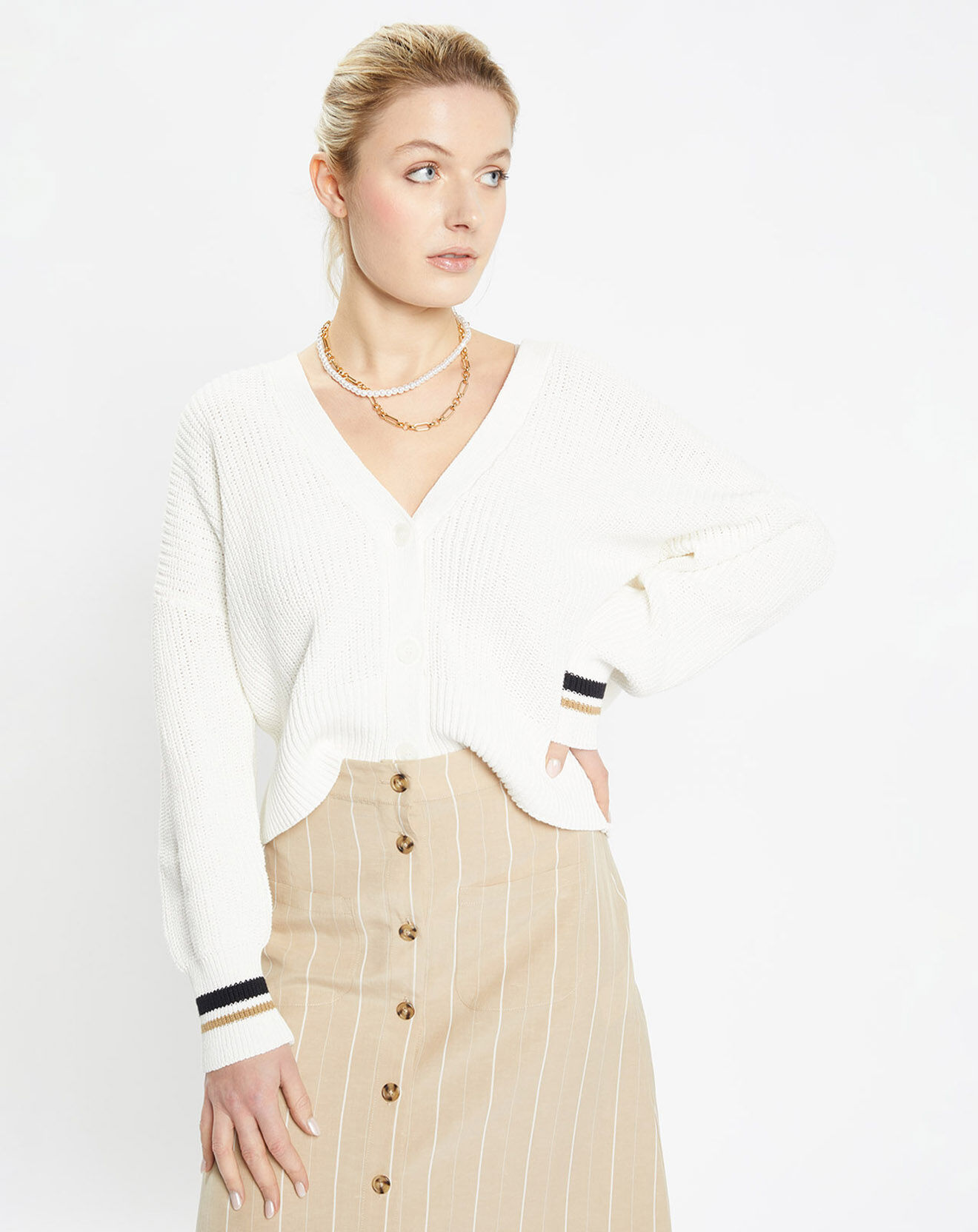 Jodhpur Gilet Ars Tennis blanc