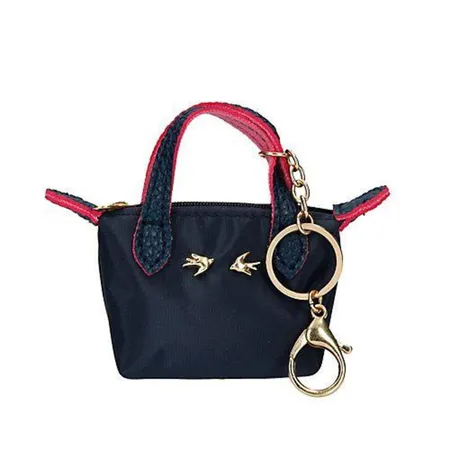 Depesche Trend LOVE Anhänger Miniatur Tasche, dunkelblau, sortiert