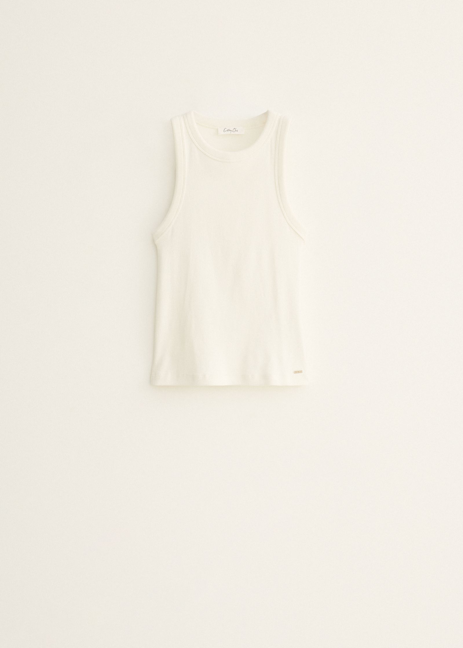 Singlet met rib