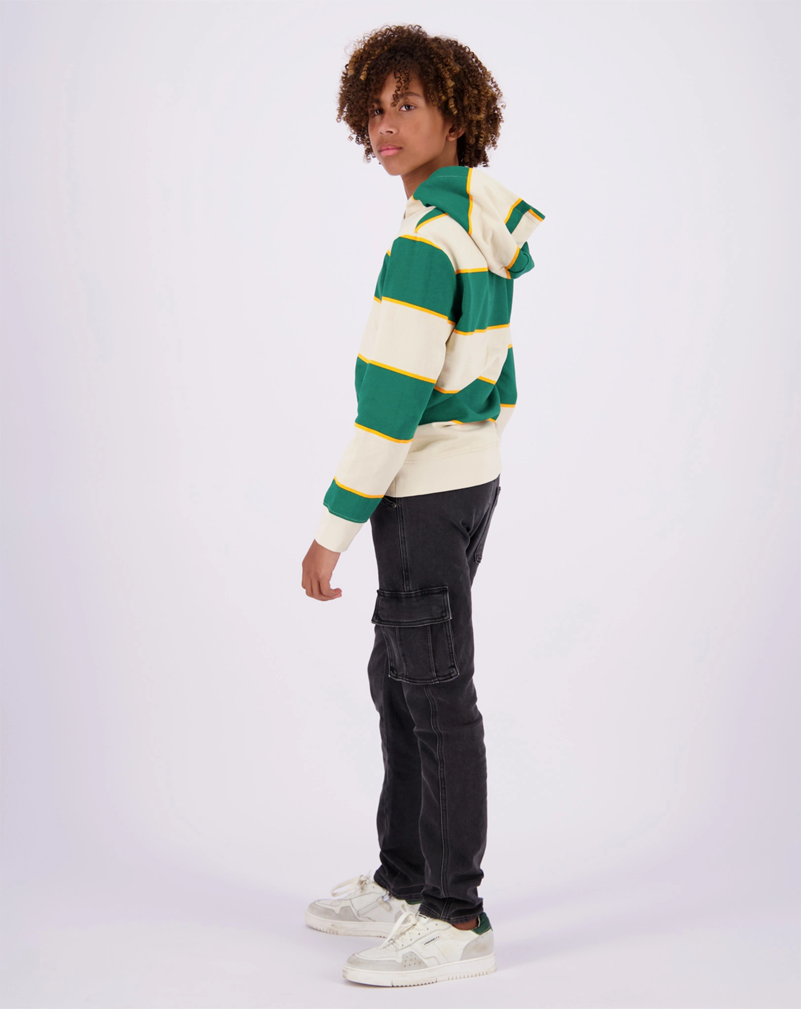 Kapuzen-Sweatshirt NEAL in bottle green