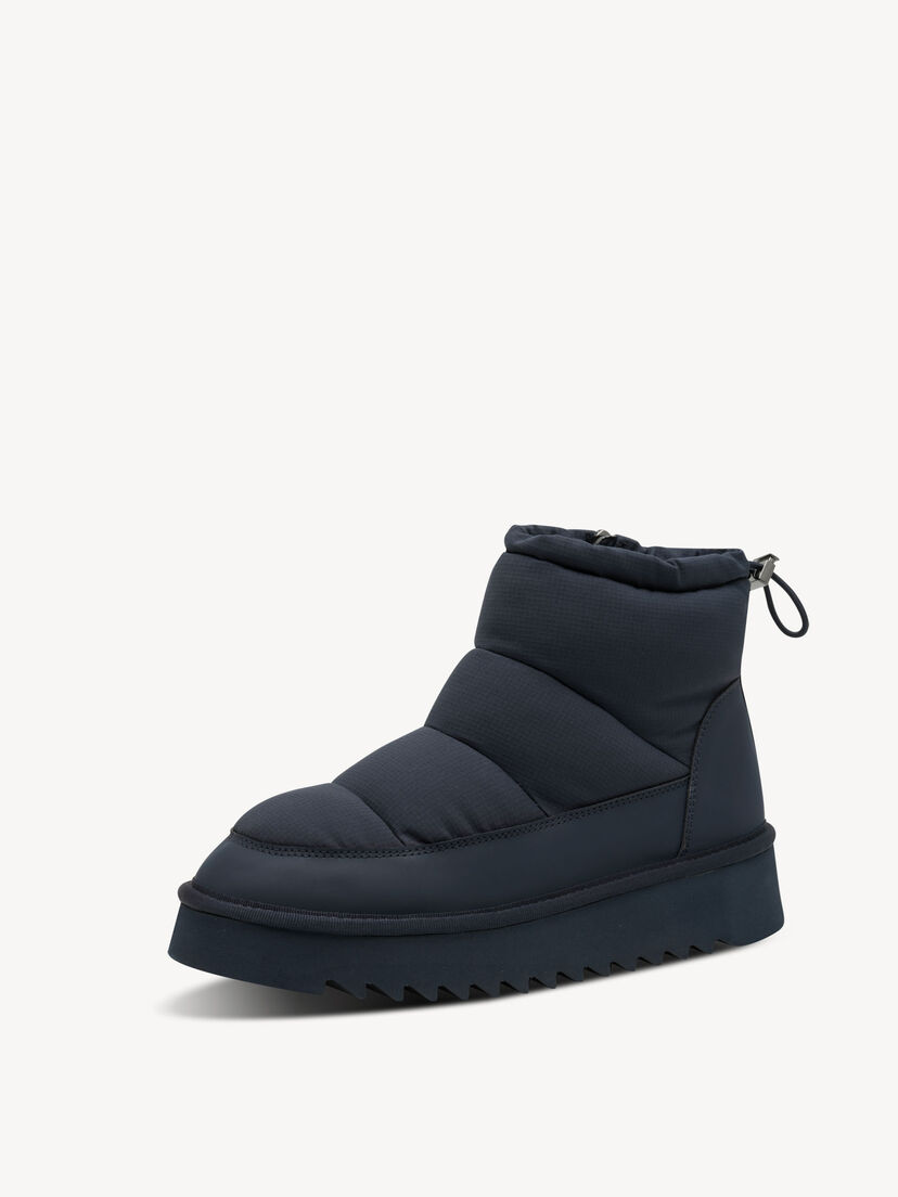 Enkellaarsje - blauw warme voering