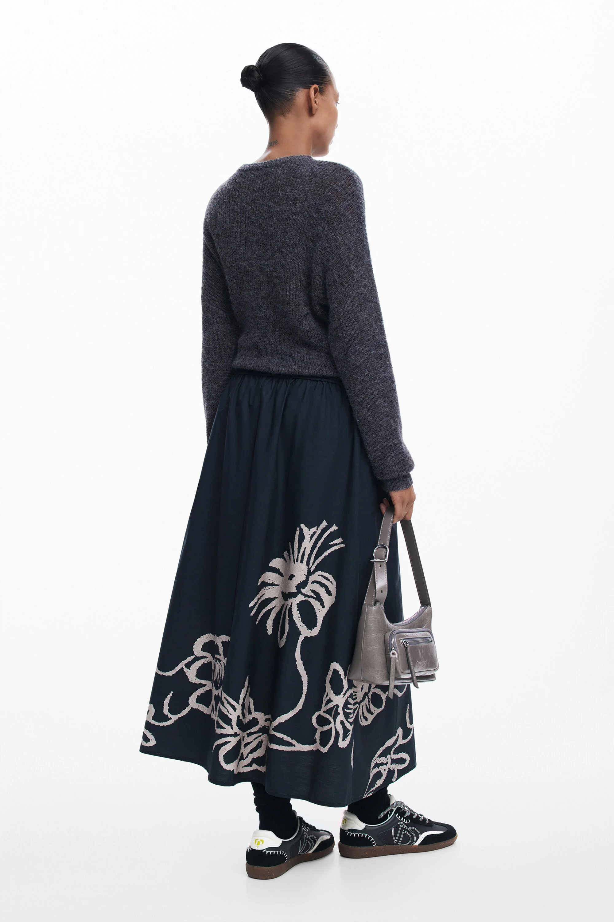 Saia longa floral