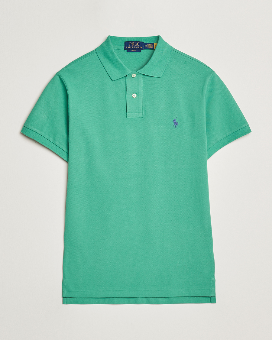 Polo Ralph Lauren Slim Fit Polo Raft Green