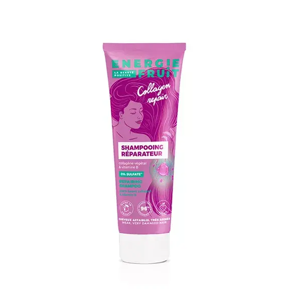 Shampoo Reparador Energie Fruit Collagen para Cabelos Muito Danificados 250ml