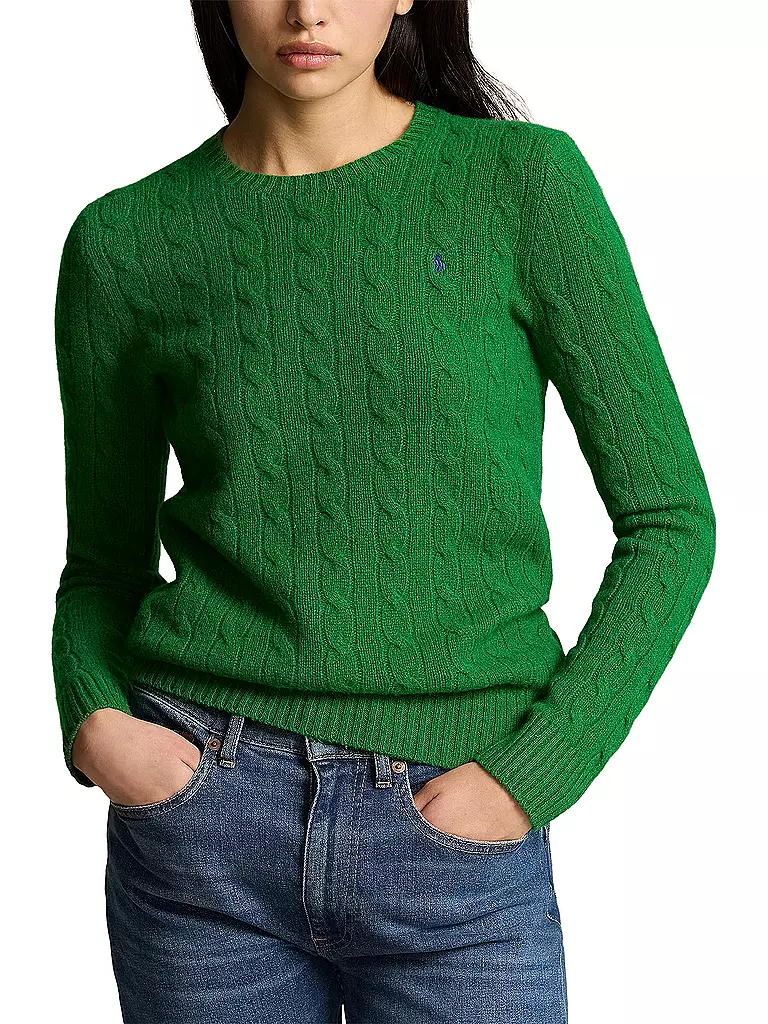 POLO RALPH LAUREN Pullover JULIANNA dunkelgrün
