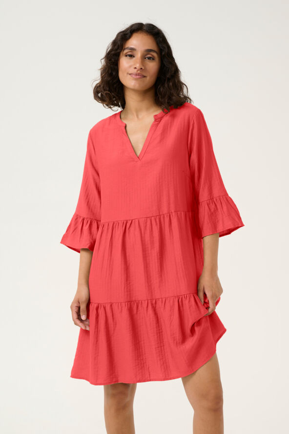 Cream CRLori Short Dress Paprika