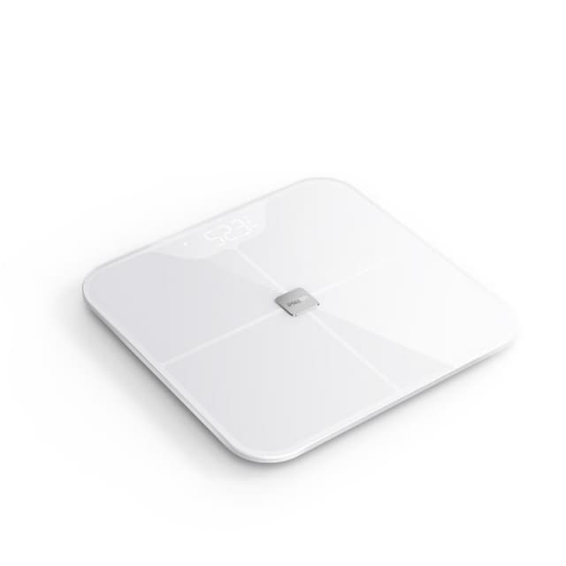 iHealth Body Analysis Scales HS2S Hukommelsesfunktion, Kropsfedtanalyse, Kropsvandprocent, Muskelforhold/densitetsanalyse, Flere brugere, Maksimal vægt (kapacitet) 180 kg, Knoglemasseanalyse, Krop