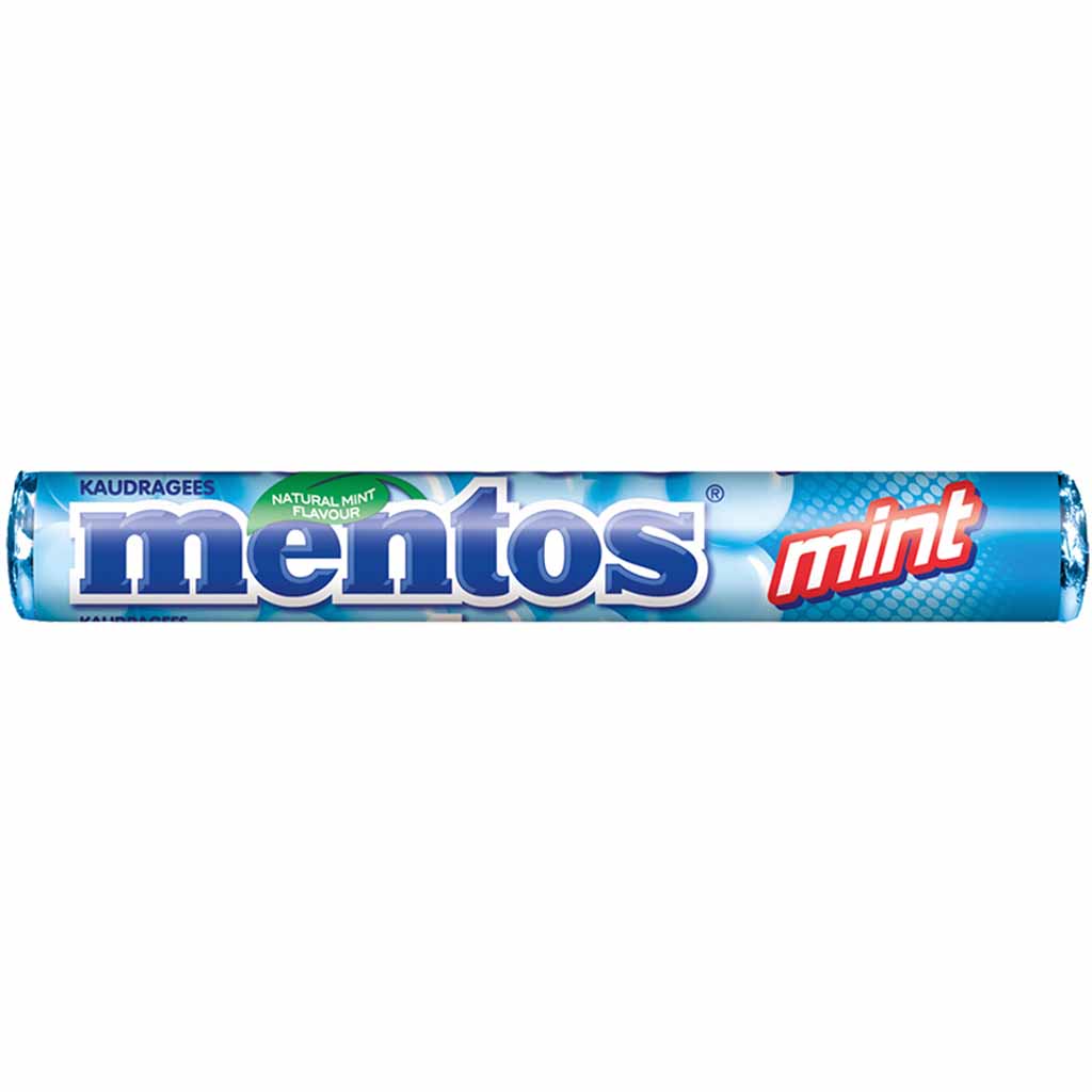 Mentos MINT Dragees 40x38g=1520g MHD:30.7.27