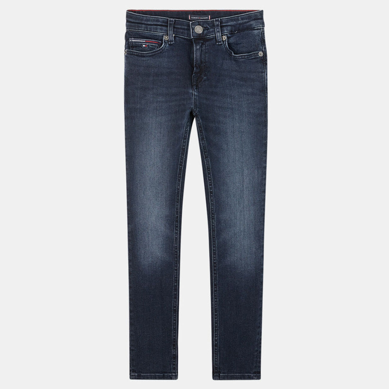 Tommy Hilfiger Jean en Coton stretch Slim Simon bleu foncé