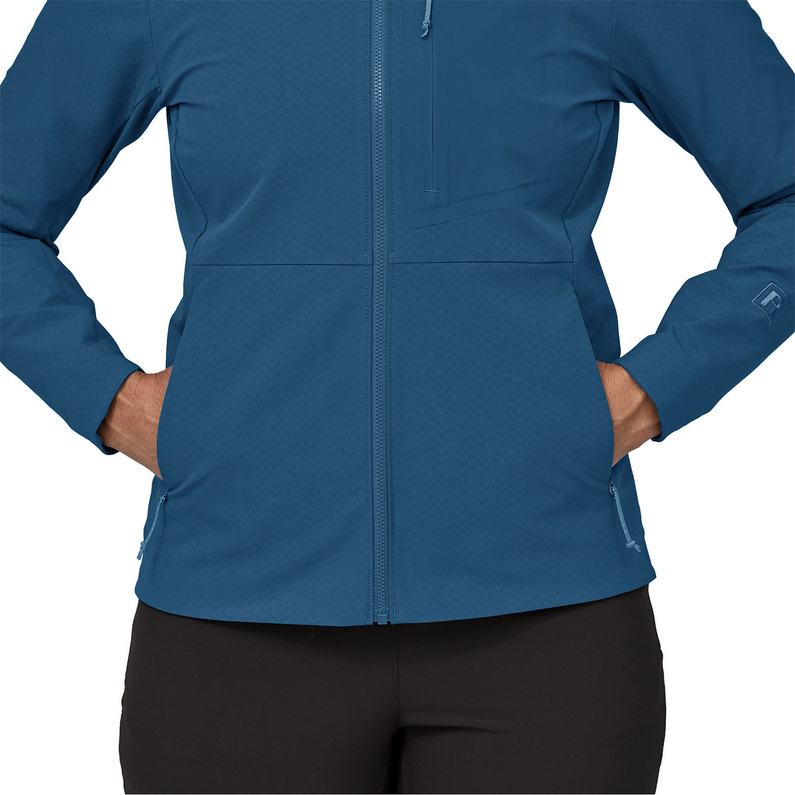 Patagonia Damen CrossStrata R1 Hoodie Jacke