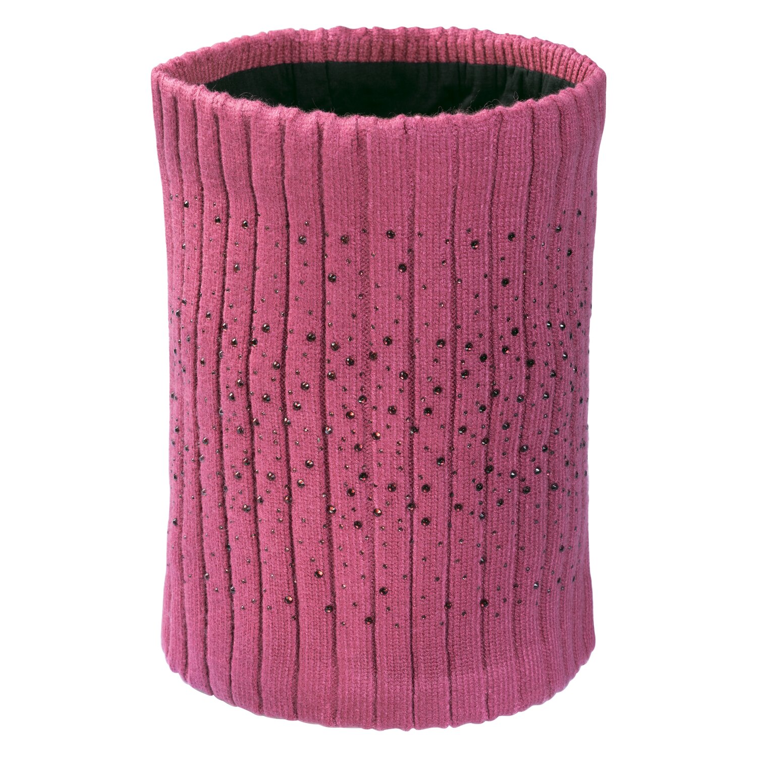 RIDE now Neckwarmer mit Glitzersteinen - violet rose - Einheitsgröße
