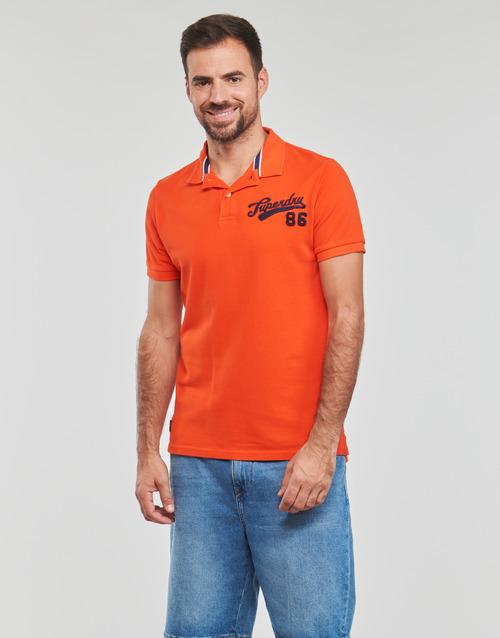 Superdry - VINTAGE SUPERSTATE POLO - Orange