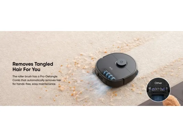 Eufy X10 Pro Omni, Sort, Rund, 2,5 L, 3 L, 113,5 mm, 327 mm