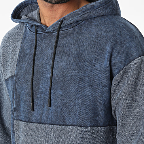 Sweat Capuche GK-1087 Bleu Marine