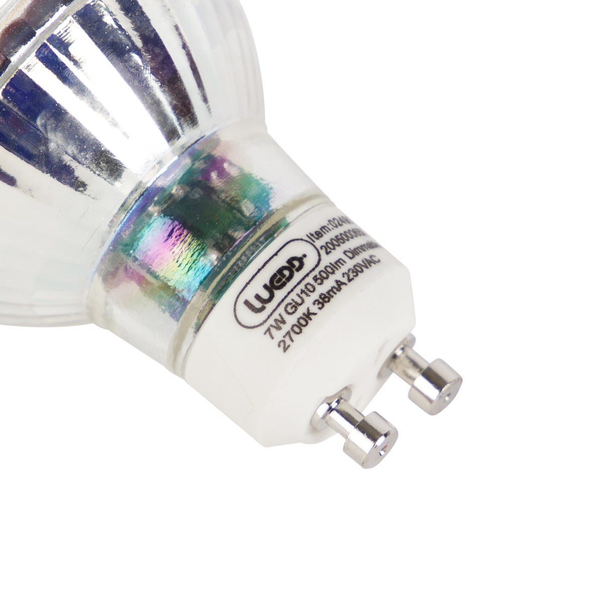 Dimbare LED-lamp GU10 7W 2700K