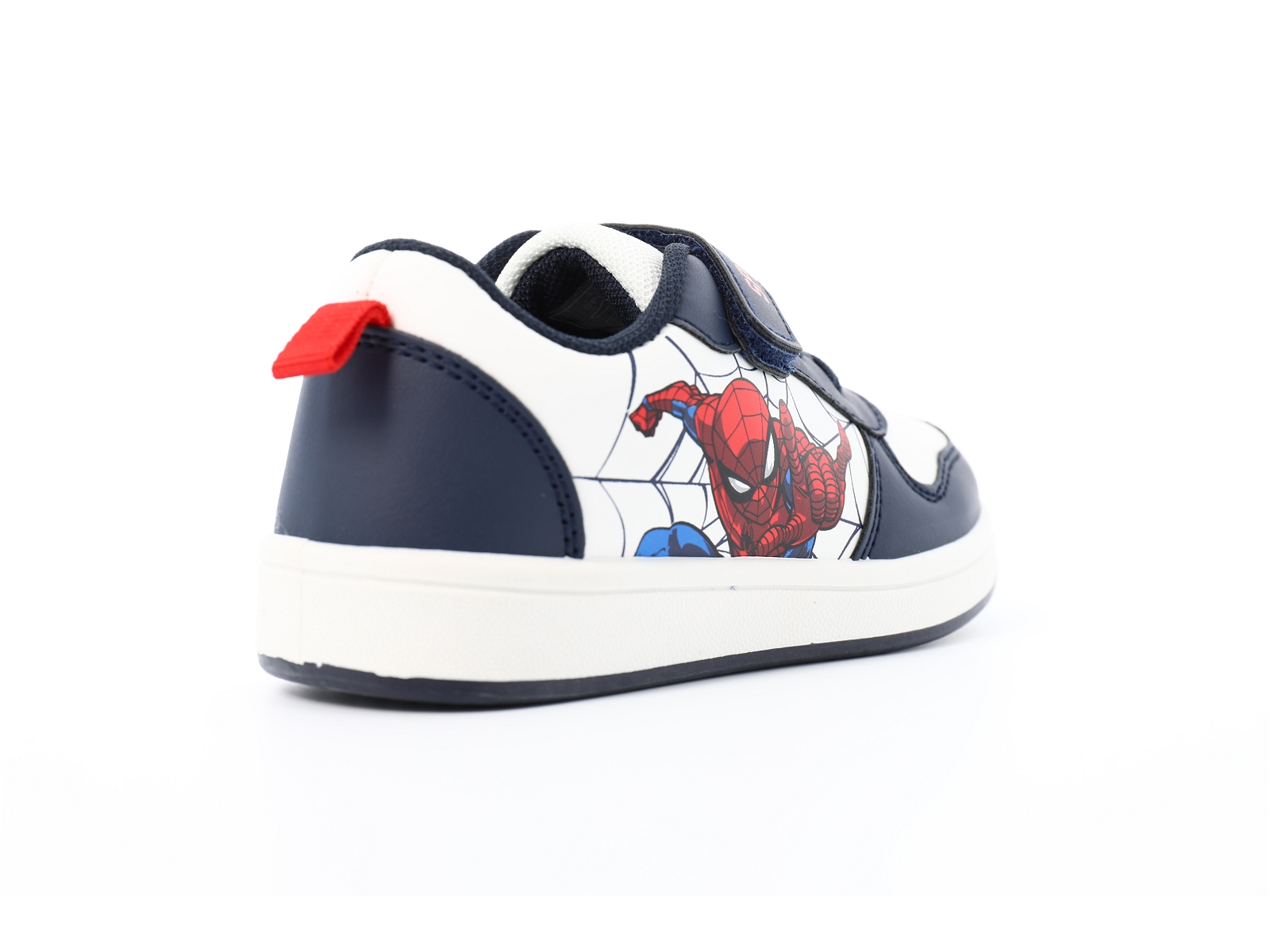 L brand-SP012059 Matières combinées Marine-Blanc