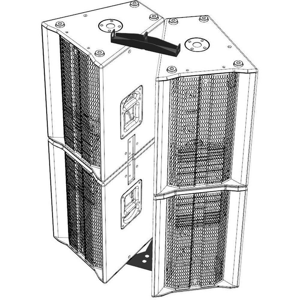 HK Audio PP-CP bevestigingsbeugelset voor L5 LTS (A) speakers