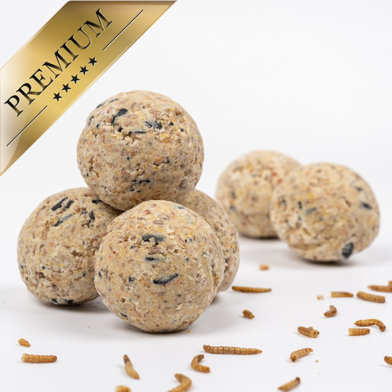 Lyra Pet Meisenknödel Protein Boost mit Mehlwürmern ohne Netz à 90 g