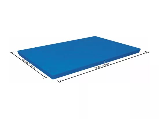 Bâche Hivernage pour Piscine Hors-sol Bestway 221x150 cm Rectangulaire