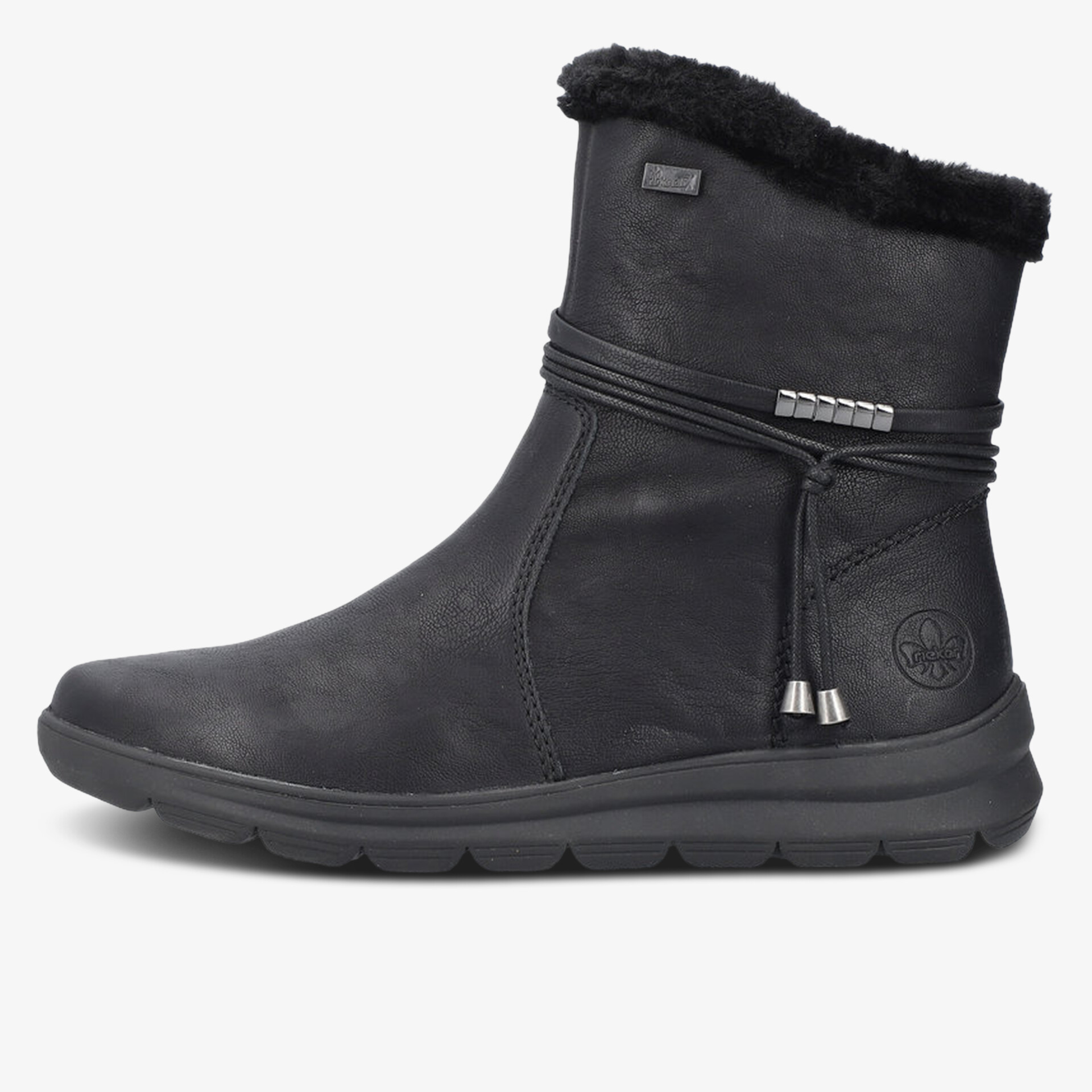 rieker Damen Winterstiefel schwarz